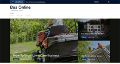 Desktop Screenshot of boaonline.co.uk